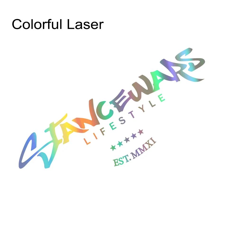 Stancewars JDM Car Windshield Banner Stickers Waterproof Automobiles Windscreen Vinyl Decals Car Styling Decoration Accessories