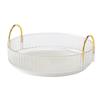 Rotating Single Layer Storage Rack Kitchen Organizer Lazy Susan Turntable Multifunctional Rotatable Shelf for Countertop and Cabinet Use