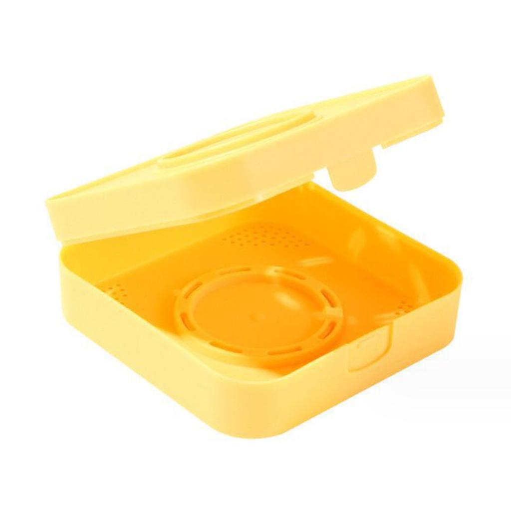 Powder Puff Storage Box Home Travel Portable Fashionable Breathable Makeup Puff Container Case for Women