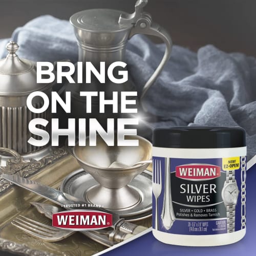 Weiman Silver Wipes, 20 Count by Weiman