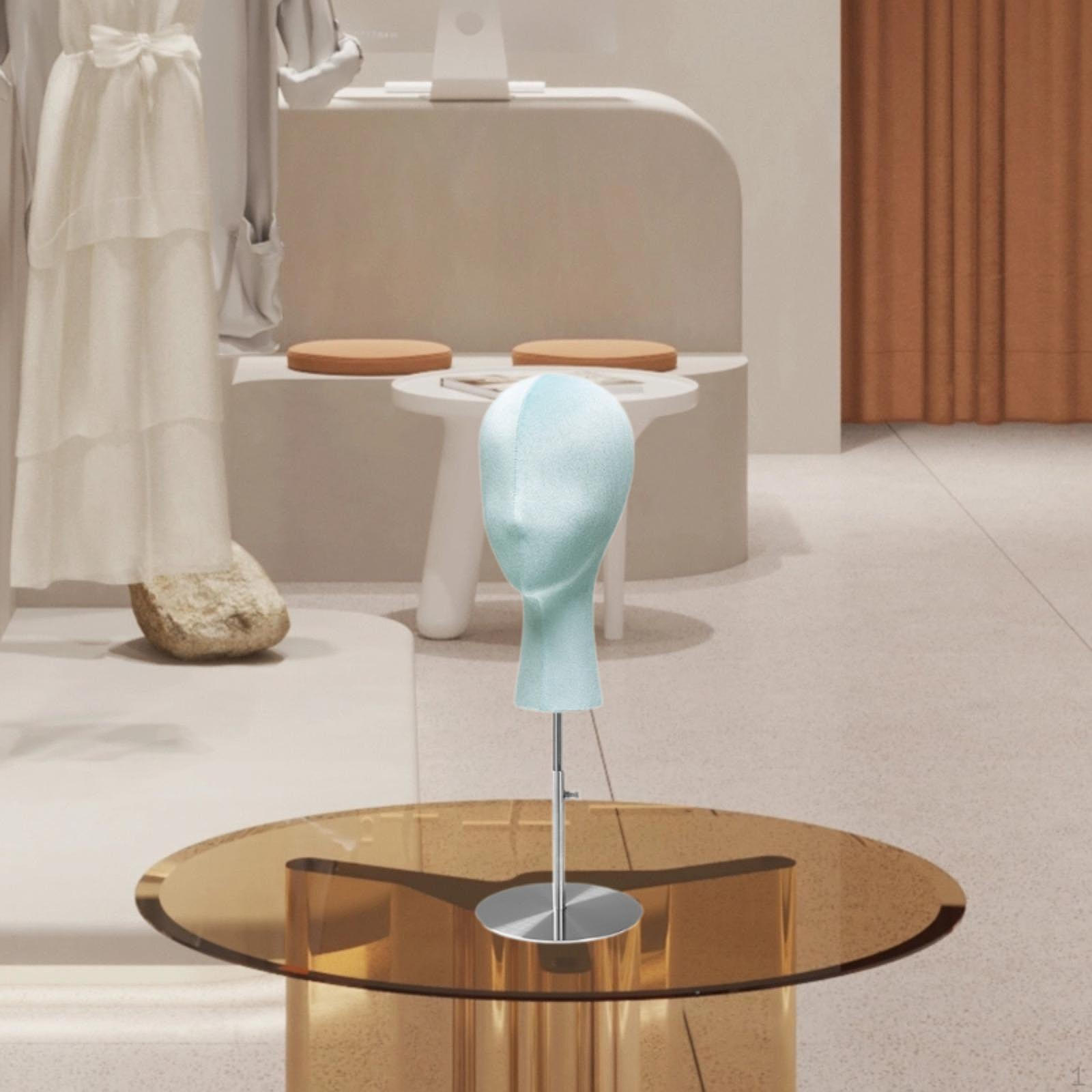 

Подставка для шляпы, манекен, регулируемая по высоте, многоцелевая повязка на голову для очков синий