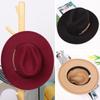 Fashion Wool Women Wide Brim Hat Sun Hat Felt Trilby Jazz Cap
