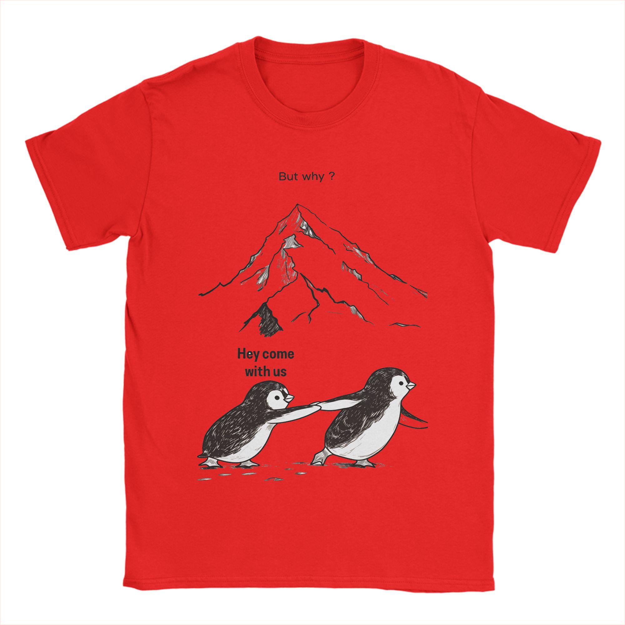 

Funny Nihilist Penguin TShirts Men O Neck 100 Cotton T Shirt Short Sleeve Tee Shirt Printing Tops S