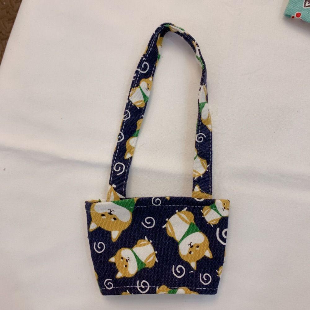 Handheld Water Bottle Carry Bag Cartoon Printing Cup Sleeve Portable Water Cup Pouch  Children