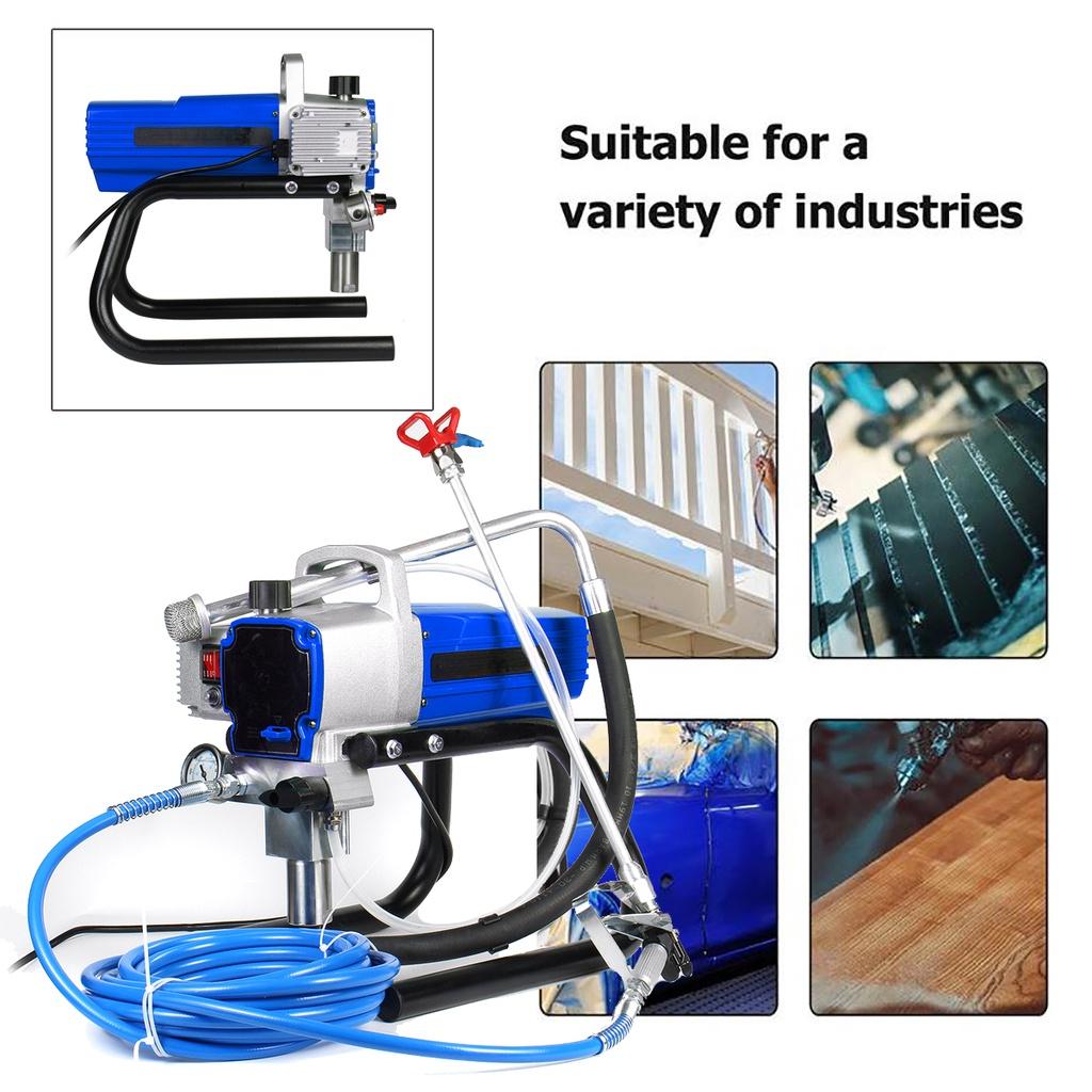 1800W High Pressure Electric Airless Paint Sprayer Paint Machine Wall Spray Guns