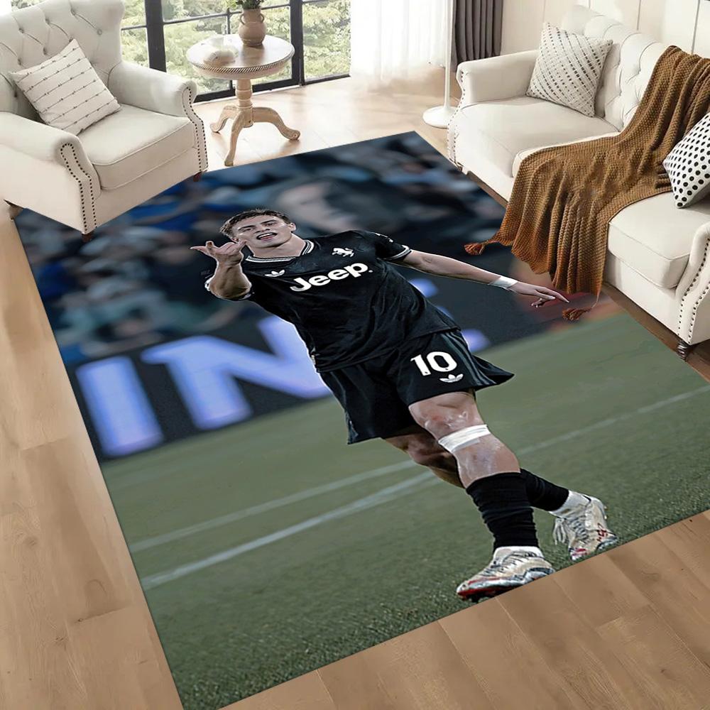 Juventus Floor Rug Office Rug Design For Game Room Entryway Living Rooms Dormitory Antislip Carpet Office Home Decor Perfect Gift For Friends Family