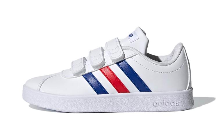 Adidas VL Court 2.0 J  White Royal Blue Vivid Red  FY9273 28