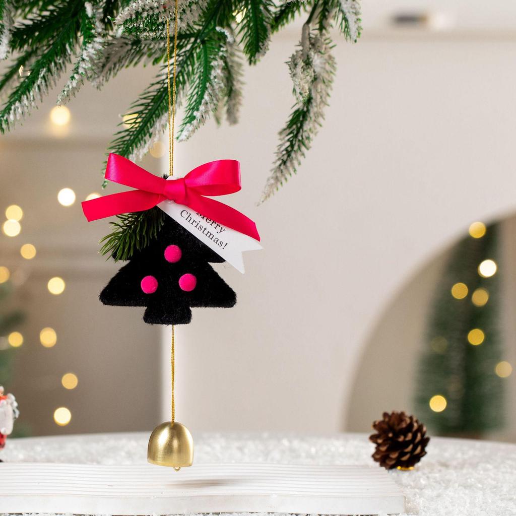 Festive Christmas Tree & Door Hanging Bells - Plush Ornaments & Gifts
