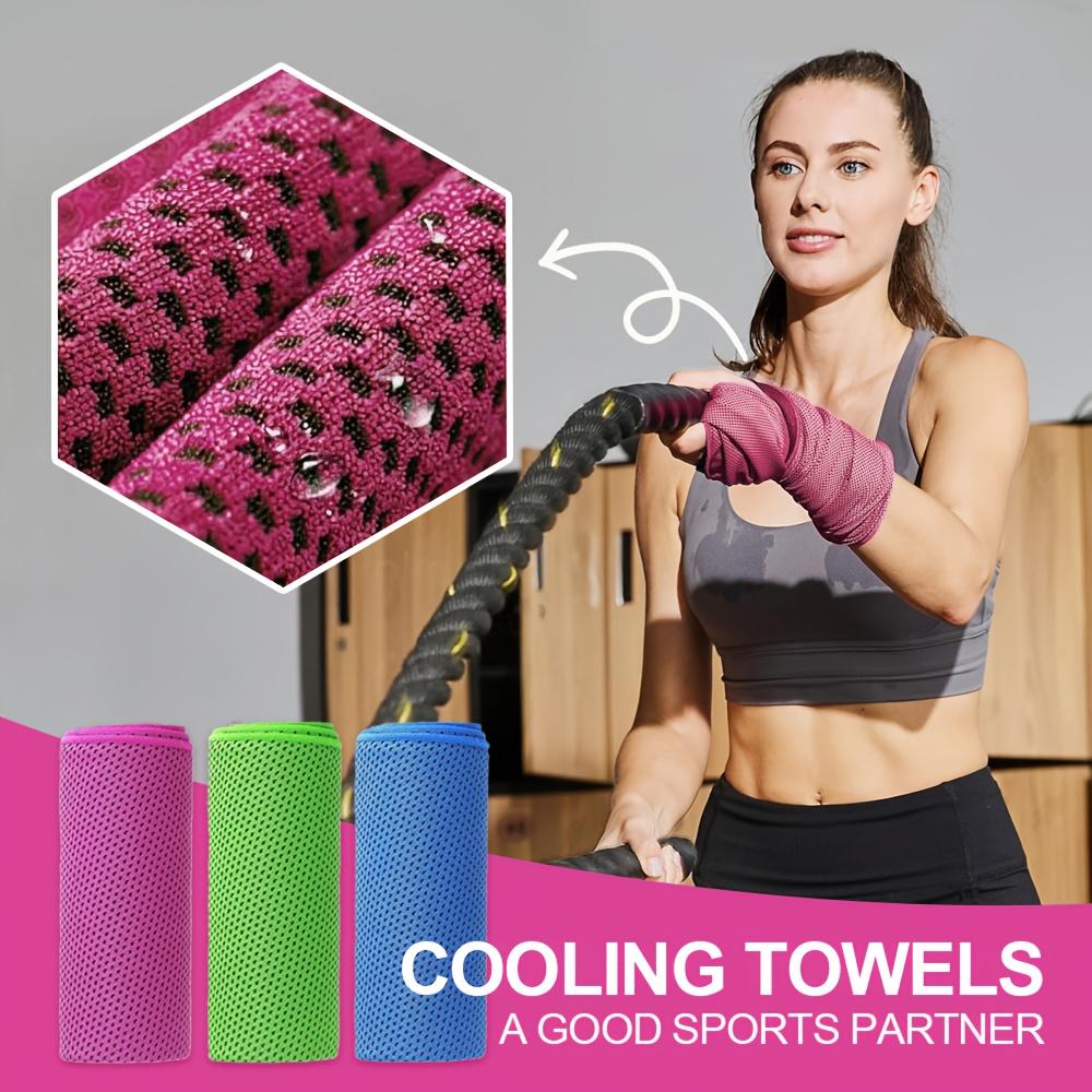5pcs/1pc Outdoor Personal Care Sports Quick-Drying Towel, Portable And Easy-to-Use Outdoor Sports Cooling Towel, Reusable