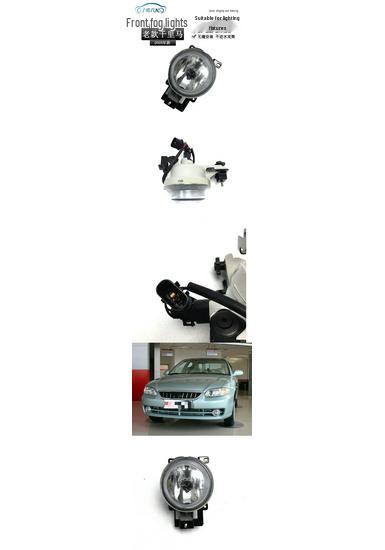 

Kia Qianlima 05 Model Front Fog and Bumper Light Assembly, Round Small Lights Premium Driver Side