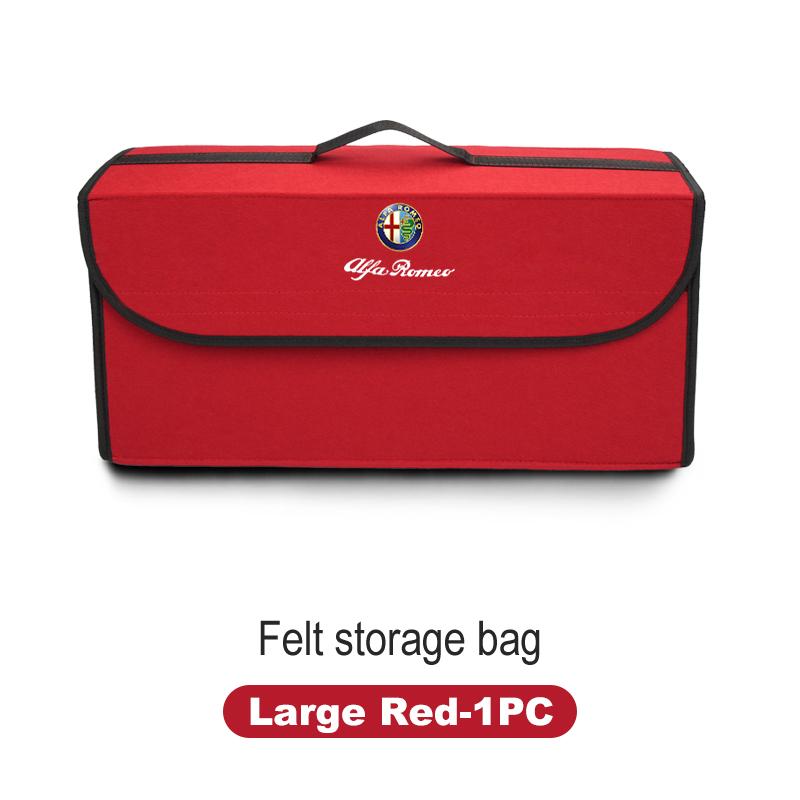 Auto Kofferraum Aufbewahrungsbox Organizer Faltbarer Staucontainer Tasche Für Alfa Romeo 159 Giulietta Giulia 147 Mito 156 166 GT Stelvio