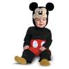 Verkleidung Disney Cosplay Halloween Offizielle Mickey Mouse Deluxe Babypuppe, 70-80cm, Schwarz, 44960W
