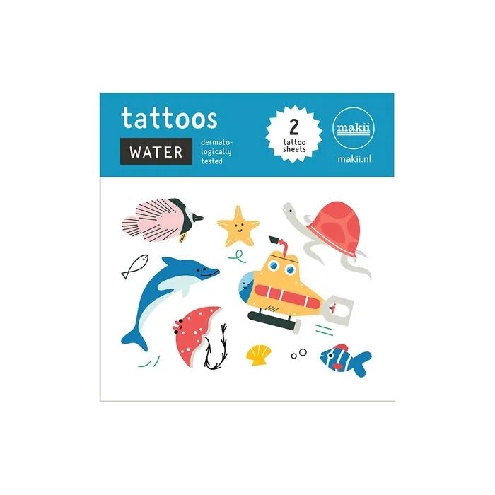

[Maki] Tattoo Sticker_Water