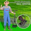 Lawn Aerator Coring Garden Tool, Manual Aerator, Lawn Aerator Garden Tool for Lawn Care, Compacted