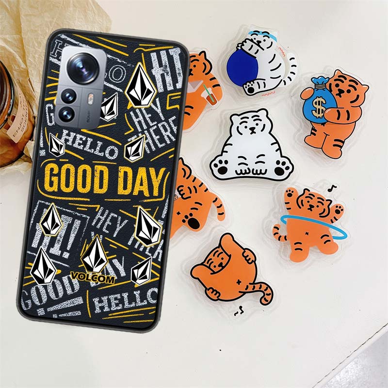 Volcom Logo Phone Case For Xiaomi Poco X7 F6 F5 Pro F7 14 Ultra Mi 15 11 Lite F3 M6 M5S M4 11T 10T Pro Cover Capa