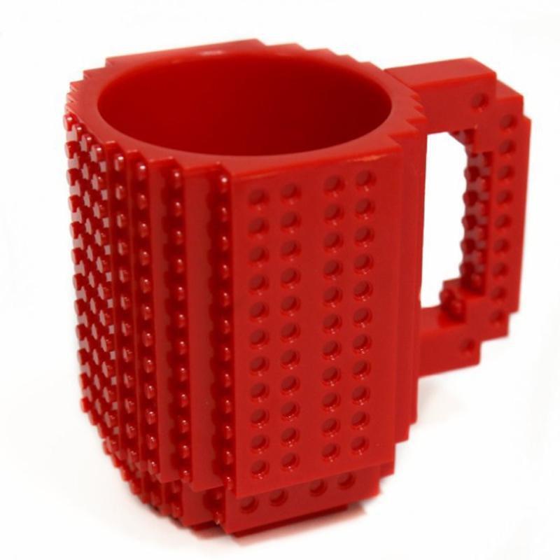 Premium Quality Build A Brick Mug With Unique Building Blocks Design Coffee Cup