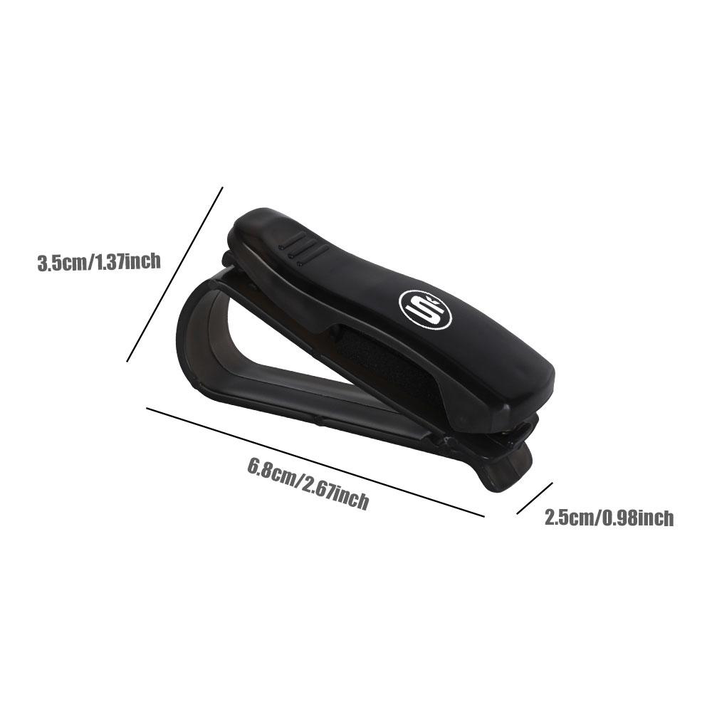 AAFM1 1/2Pcs Car Accessories Sun Visor Glasses Clip Card Ticket Holder For Skoda Octavia A5 A2 Vision Kodiaq Rapid Fabia VII Superb