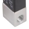 1/4" pro DC 12V 2cestný normálně zavřený pneumatický hliníkový elektrický solenoidový vzduchový f