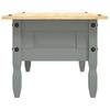 Mexican Style Pine Coffee Table Gray 100 x 55 x 44 cm