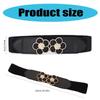Unique Waist Belt Oversized Underbust Flower Belt for Stage Dancers Costume Jewelry Waist Body Jewelry Trendy Belt