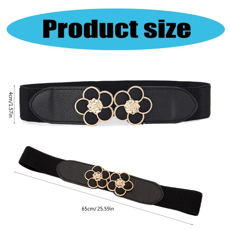Unique Waist Belt Oversized Underbust Flower Belt for Stage Dancers Costume Jewelry Waist Body Jewelry Trendy Belt
