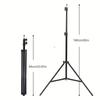 Metal Aluminum Alloy Portable Photography Tripod Light Stand with 1 4 Screw for LED Ring Light Softbox Phone Camera