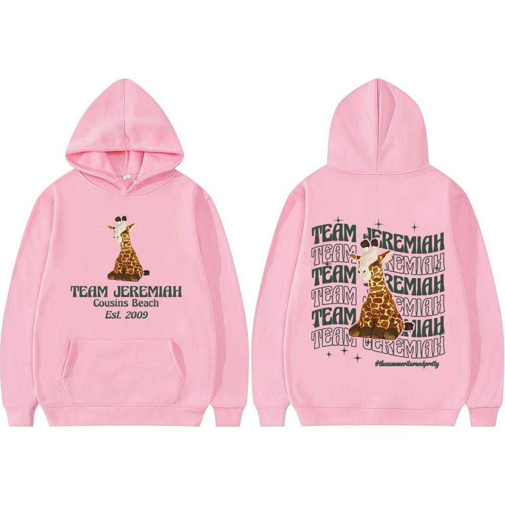 Team Conrad Cousins Beach Hoodie Tops I Turned Pretty Graphics Hoodies Men Women's Retro Harajuku Oversized Hot Sale Sweatshirts