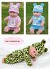 Sound-Activated Silicone Reborn Baby Doll - Soft, Smart Early Education Toy for Girls