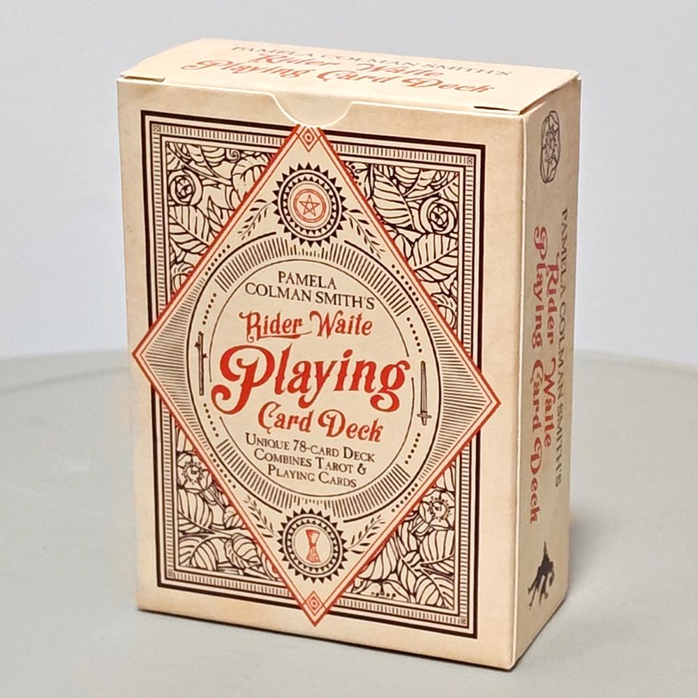 RWS Playing Card Deck 9x6cm 78-Card Poker Deck Illustrated Combines Tarot Playing Cards