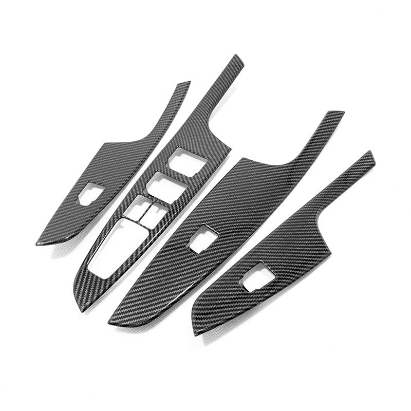 For Hyundai Tucson 2016-2020 Car styling ABS Plastic Inside Door Handle Panel Surround Window Lift Switch Cover Trim Accessories