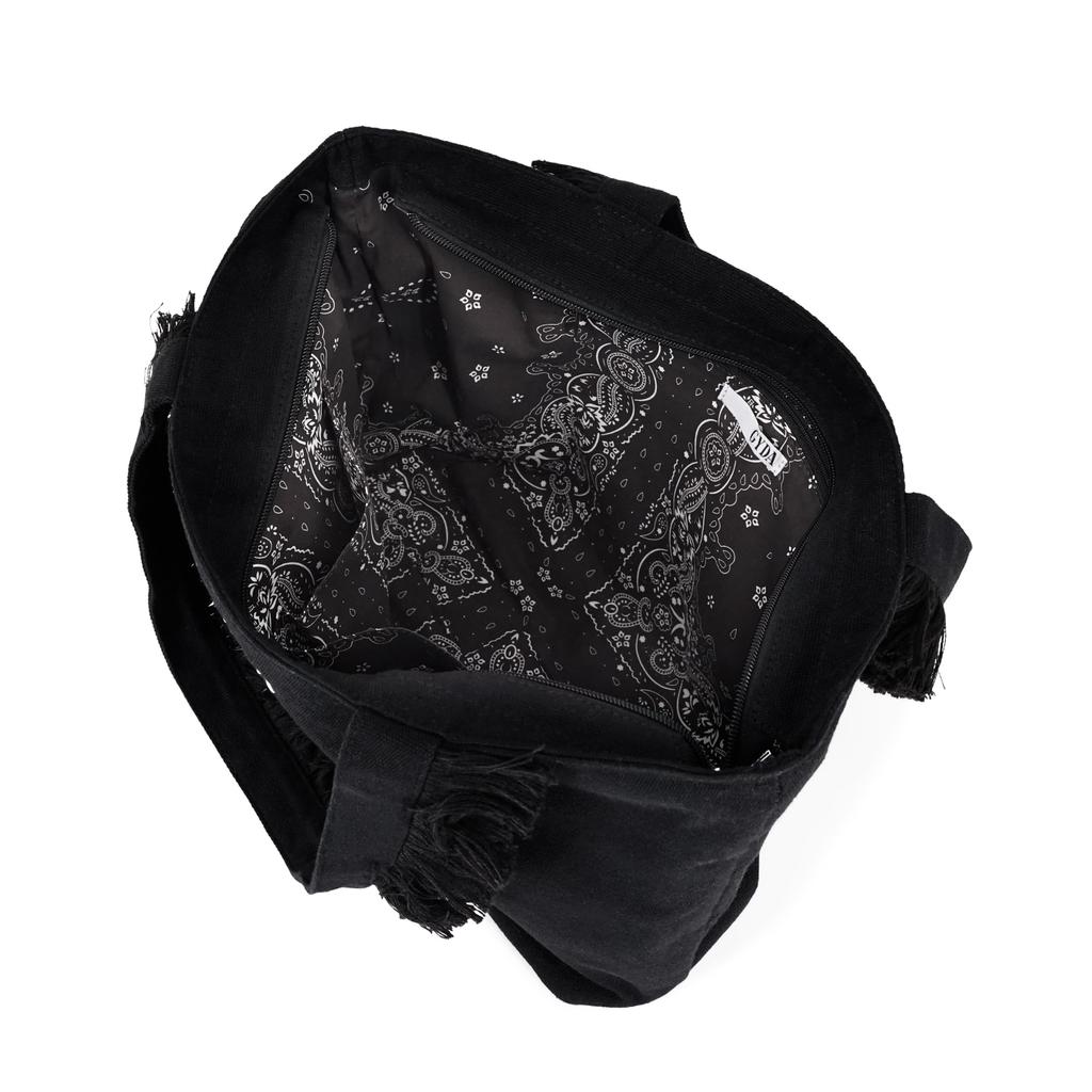 Jada Fringe Tote with Mini Pouch GY-B311