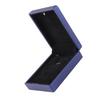 Wedding Ring Box Container Jewelry Pendant Holder Storage Case LED Light (Blue for Pendant)