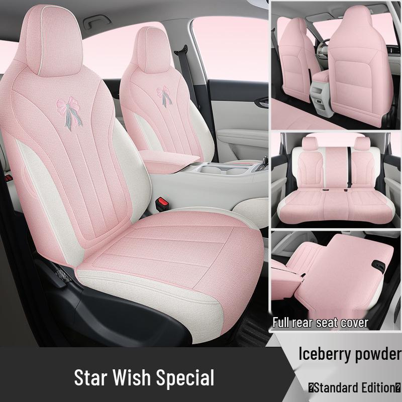 Durable Breathable Linen Car Seat Cover for Geely Xingyuan Xingyuan (Specify Year/Model)