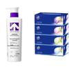 Little Arrow Repairing Smooth Shampoo and Vinda Facial Tissue Bundle