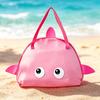 Mesh Beach Bag Large Capacity Beach Tote Pocket For Family Pool Bag For Toys Vacation Travel  Beach Must Haves Toys Bags