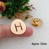 Jinse Huazhu Hotel Employee Badge: Blue Metal Logo Brooch