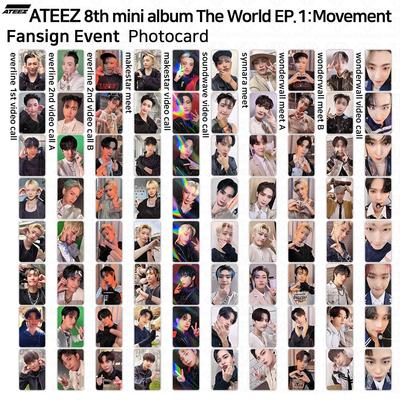 8th Mini Album The World EP.1 Movement Fan Sign Event Photocard EL WW MS