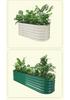 Modular Metal Garden Bed Planter for Vegetables and Flowers