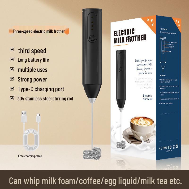 Automatic Handheld Milk Frother & Egg Beater