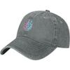 Brain Hemispheres Graphic Washed Baseball Cap Unisex Cotton Adjustable Low Profile Dad Hat