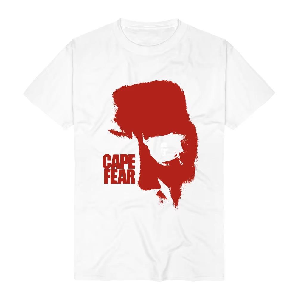 2026 Heiß TV-Serie Kap der Angst T-Shirt Sommer Baumwolle Lässig Damen_Herren T-Shirts Streetwear Unisex Kurzarm Y2K