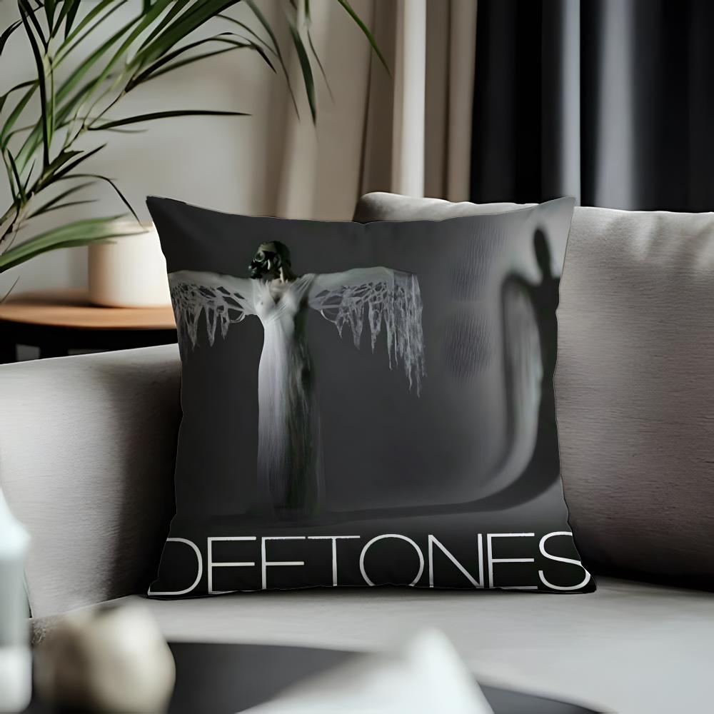 Fashion Ddeftonesiou Cushion Cover Antidustmite Pillowcase Invisible Zipper Silky Short Plush Sofa Cushion Cover