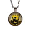 Vintage Harry Potter Gryffindor Schools Badge Pendant Locket Decor Necklace