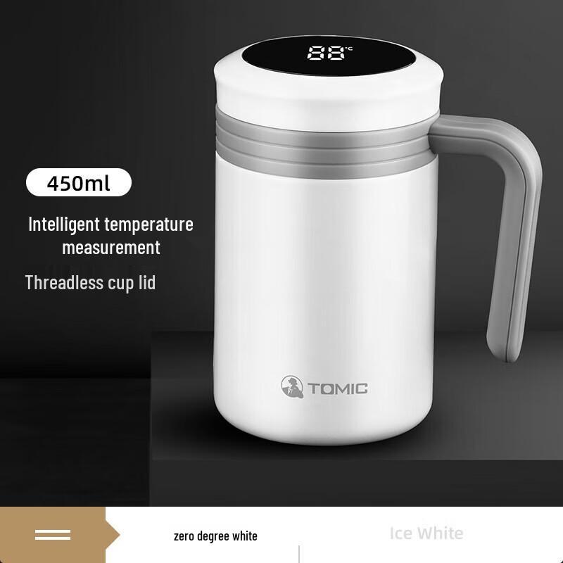 Temake Smart Temp Display Stainless Steel Insulated Mug