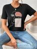2026 New Unisex Tshirts Fashion Simple Unisexs Face Print Tees Casual Soft Short Sleeve Tops Comfortable Street Clothes