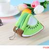 Cute Plush Fruit Watermelon Coin Purse Coin Pocket Red Envelope Headset Data Cable Storage Bag