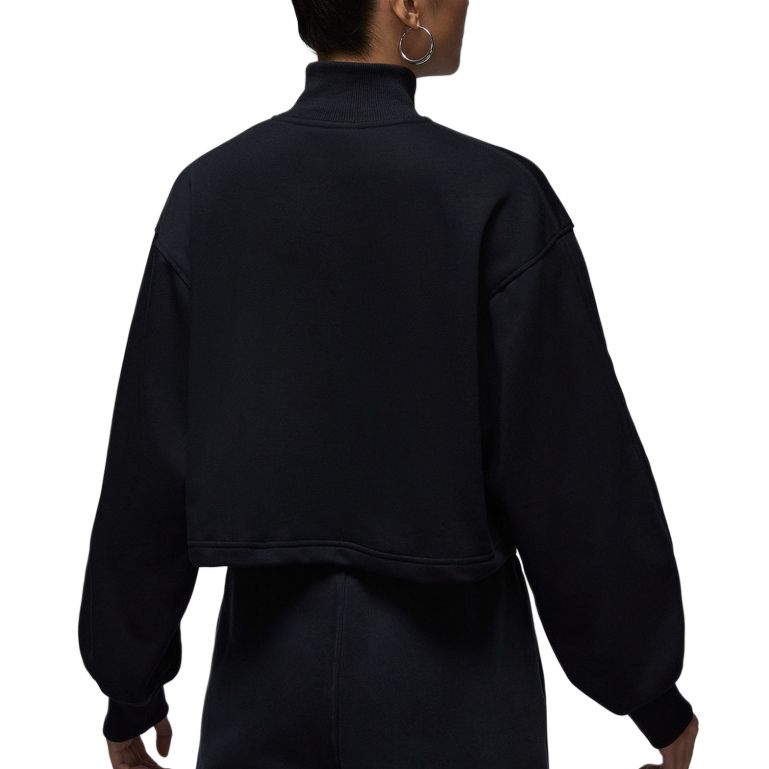 Jordan Stand Collar Drop Shoulder Long Sleeve Sweatshirt Women Sweatshirt IF1070-010