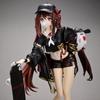 Figurină de Acțiune Hu Tao Anime Beauty 24cm Skateboard Ținută la Modă Model Colecție GK Jucărie Cadou Decorațiune