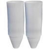 Sunnap Insert Cups, Approx. 200ml, Pack of 100, for Hot & Cold Drinks, ICP-100, White, 8cm Diameter x 8cm Height