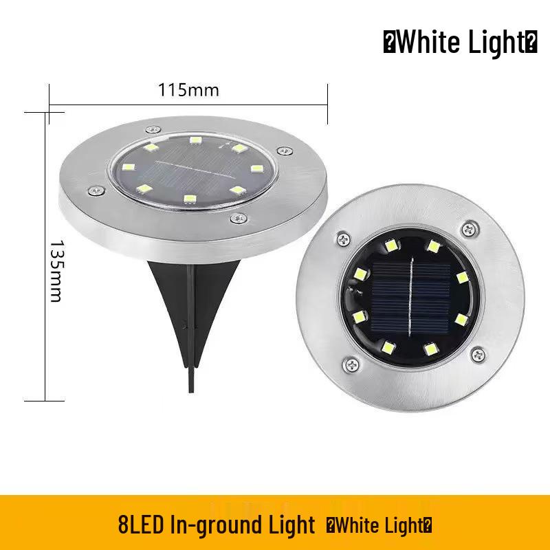 

Waterproof Solar In-Ground Outdoor Lawn Lights